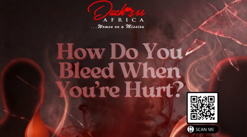 How Do You Bleed When You’re Hurt?
