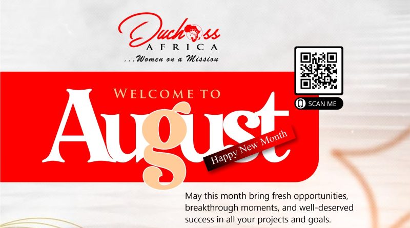 August: Rise with Purpose. Move with Courage. Finish with Impact
