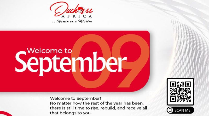 Welcome to September: A Month of Possibilities